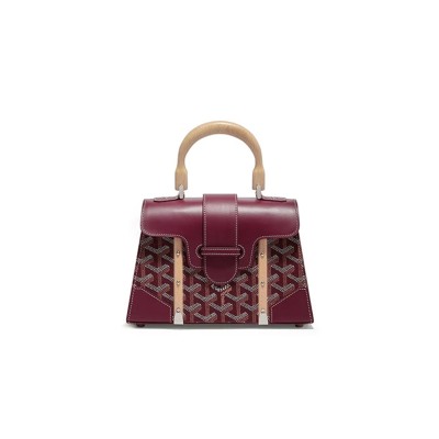 GOYARD SAÏGON STRUCTURÉ MINI BAG SAIGR2MINTY33CL33P (20*15*7.5cm)